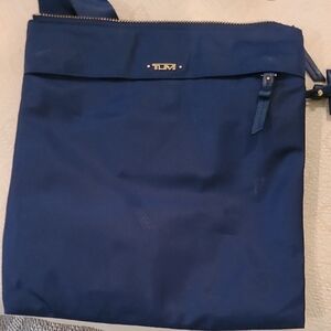 TUMI Unisex Blue Crossbody Bag